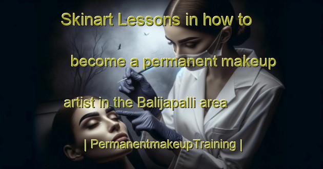 Skinart Lessons in how to become a permanent makeup artist in the Balijapalli area | PermanentmakeupTraining | PermanentmakeupClasses | SkinartTraining-India